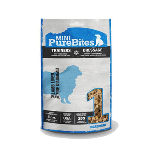 PureBites Mini Trainers Lamb Liver Freeze Dried Raw Treats 2.4oz