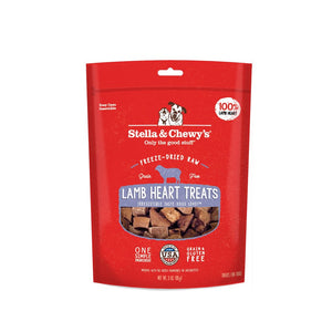 Stella & Chewy Freeze Dried Lamb Heart Treats 3oz