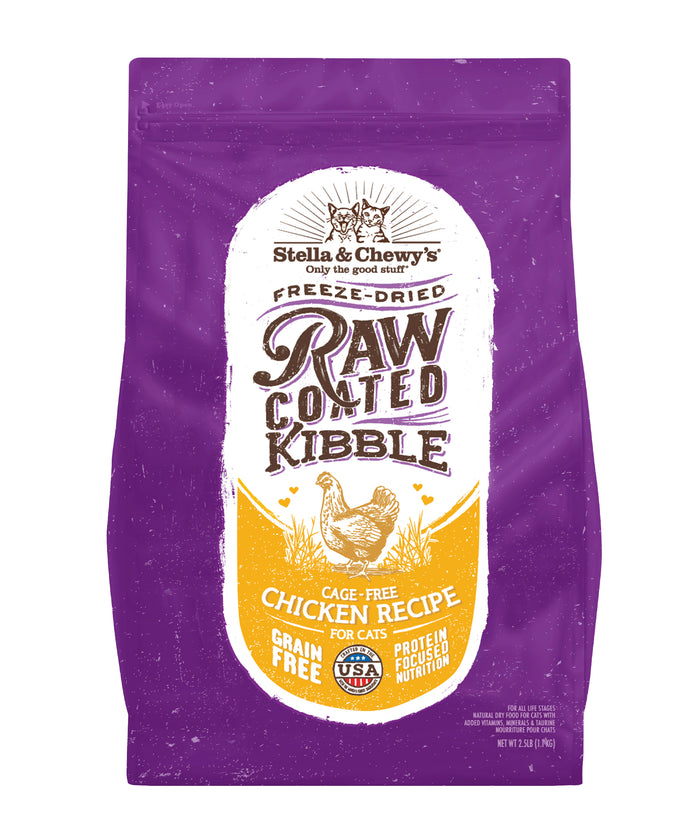 Stella & Chewy's Raw Coated Chicken Cat Food