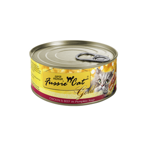 Fussie Cat Gold Chicken & Beef Canned Food