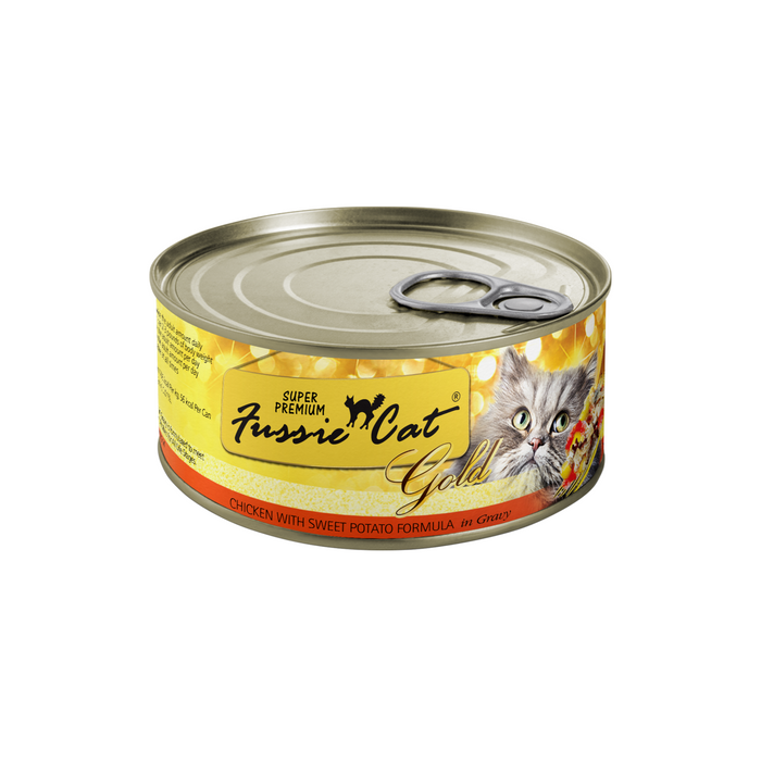 Fussie Cat Gold Chicken & Sweet Potato Canned Food
