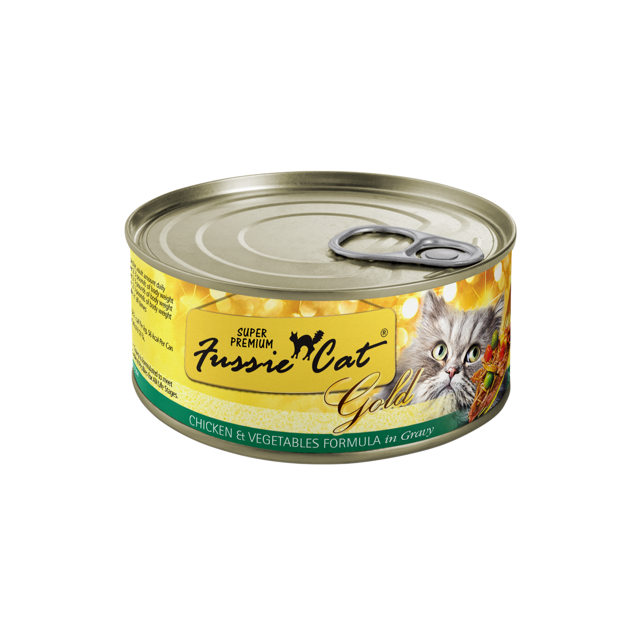 Fussie Gold Cat Chicken Veggie Canned Cat Food Furly s Pet Supply