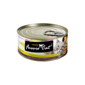 Fussie Cat Premium Tuna & Clams Canned Food