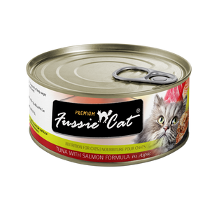 Fussie Cat Premium Tuna & Salmon Canned Food