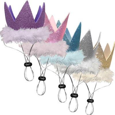 Huxley & Kent Glitter Party Crowns