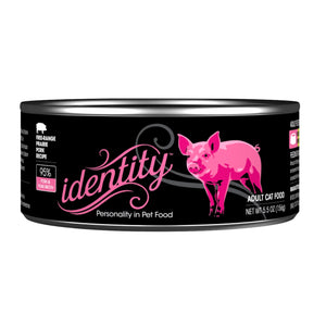 Identity 95% Free-Range Prairie Pork & Pork Broth Paté Wet Cat Food 5.5oz