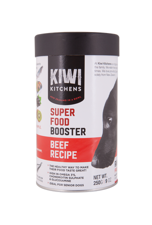 Kiwi Kitchens Raw Freeze-Dried Super Food Booster Beef Recipe 9oz
