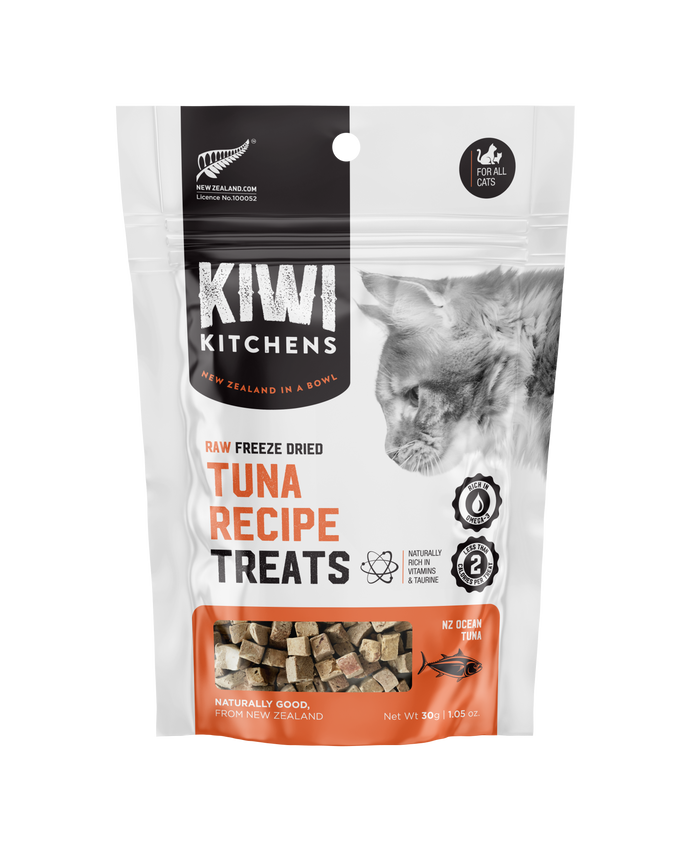 Kiwi Kitchens Cat Raw Freeze-Dried Tuna Treats 1.05oz