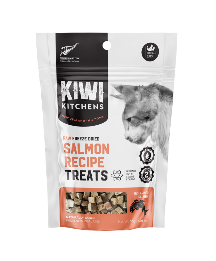 Kiwi Kitchens Raw Freeze-Dried Salmon Treats 1.05oz