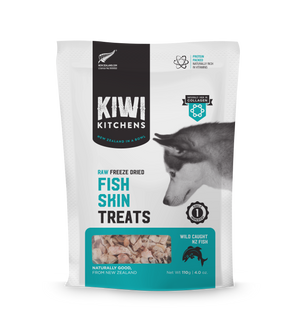 Kiwi Kitchens Raw Freeze-Dried Fish Skin Treats