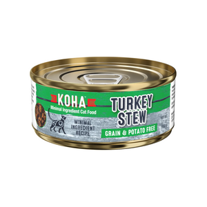 Koha Turkey Stew Canned Cat Food 5.5 oz