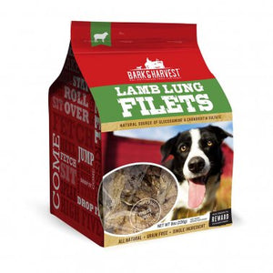 Bark Harvest Lamb Lung Filet Dog Treats