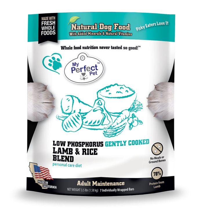 My Perfect Pet Low Phosphorus Lamb & Rice Blend 3.5lb