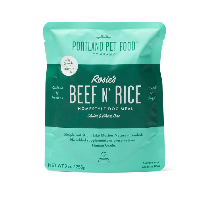 Portland Pet Food Beef & Rice Homestyle Dog Food