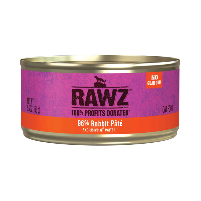 Rawz Rabbit Pate Can 5.5oz