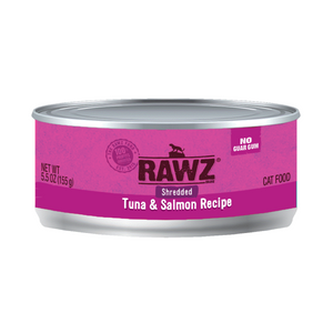 Rawz Shredded Tuna & Salmon Cat Can