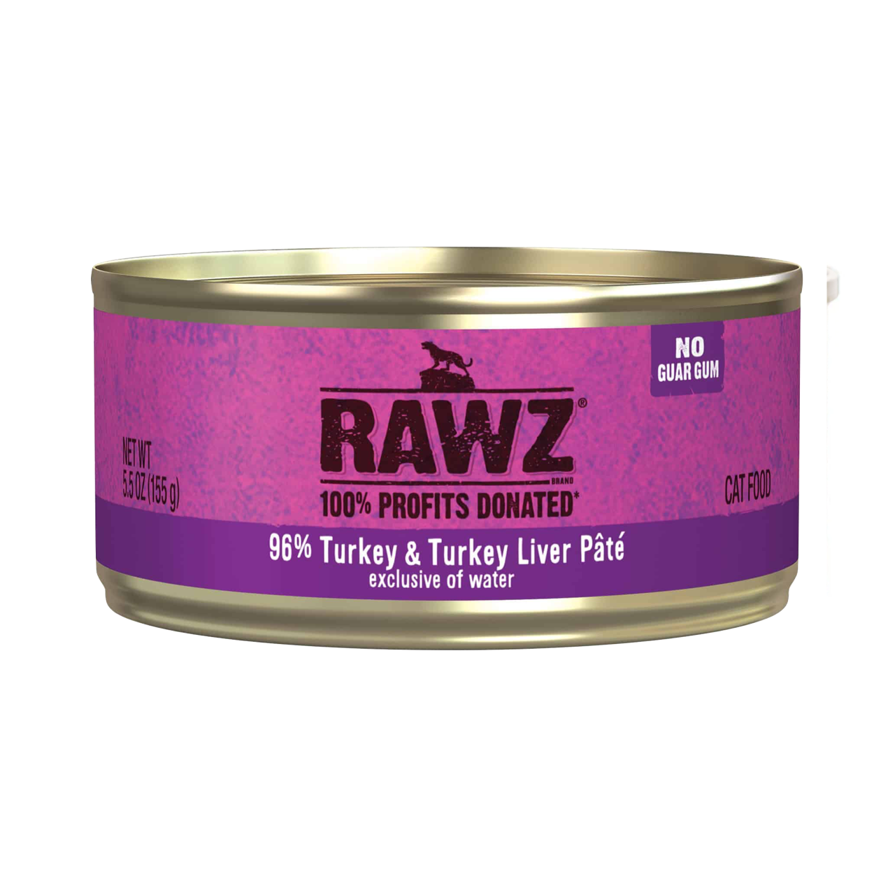 Rawz Turkey Turkey Liver Pate Cat Food Can Furly s Pet Supply