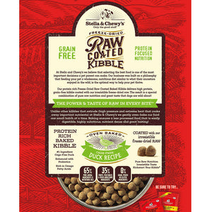 Stella & Chewy's Cage-Free Duck Raw Coated Kibble Dog Food