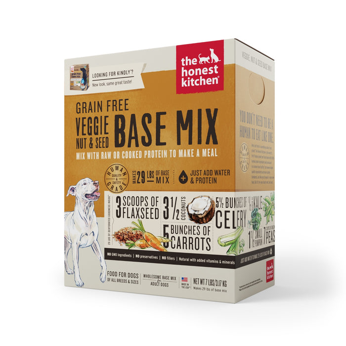The Honest Kitchen Dehydrated Grain Free Veggie, Nut & Seed Base Mix (Kindly)