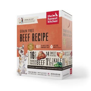 The Honest Kitchen Dehydrated Grain Free Beef Recipe (Love)
