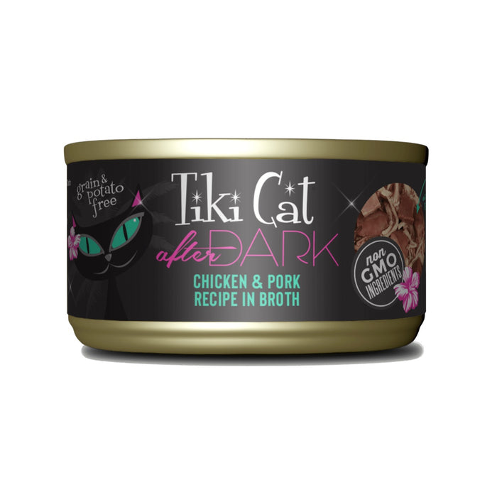Tiki Cat After Dark Chicken & Pork Recipe in Broth