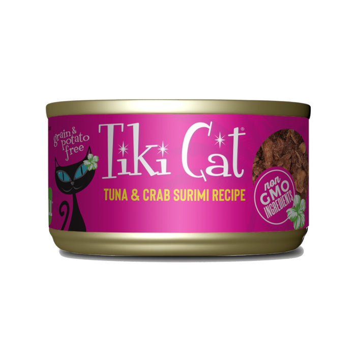 Tiki Cat Grill Tuna & Crab Surimi Can