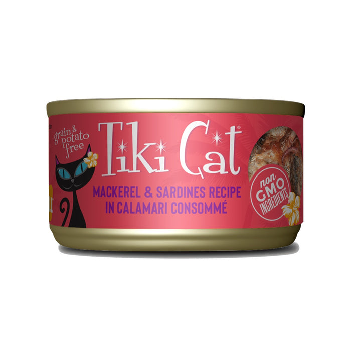 Tiki Cat Mackerel & Sardines in Calamari Consomme