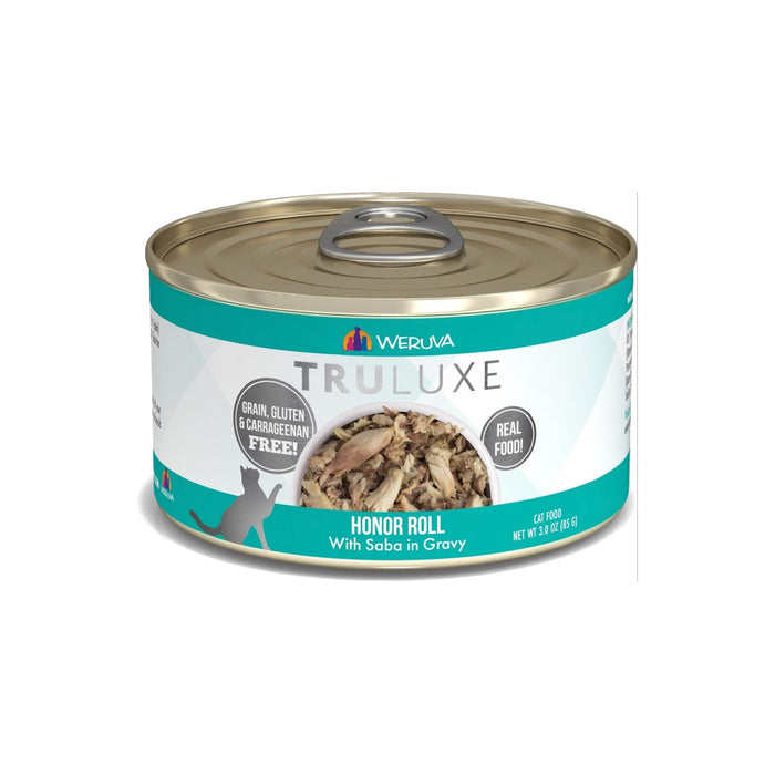 Weruva Truluxe Honor Roll with Saba in Gravy Grain-Free Canned Cat Food