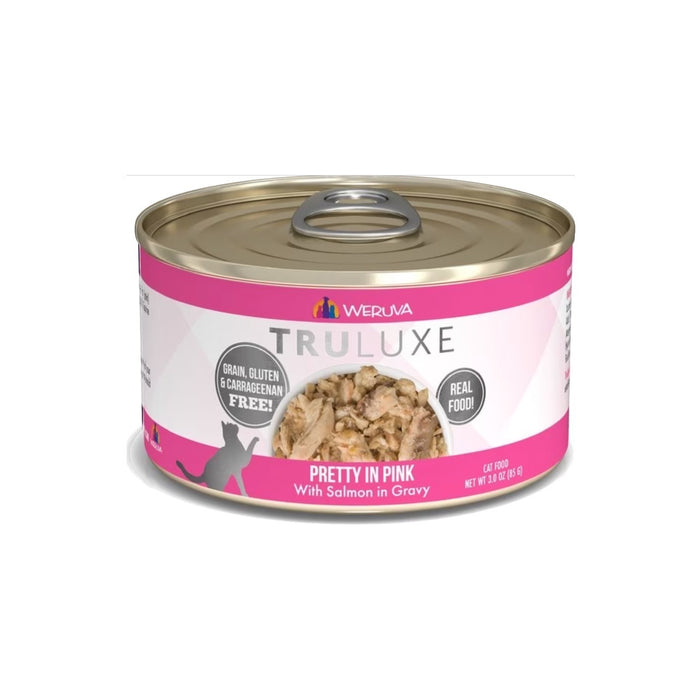 Weruva Truluxe Pretty In Pink with Salmon in Gravy Grain-Free Can