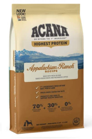 Acana Appalachian Ranch Grain Free Dog Food