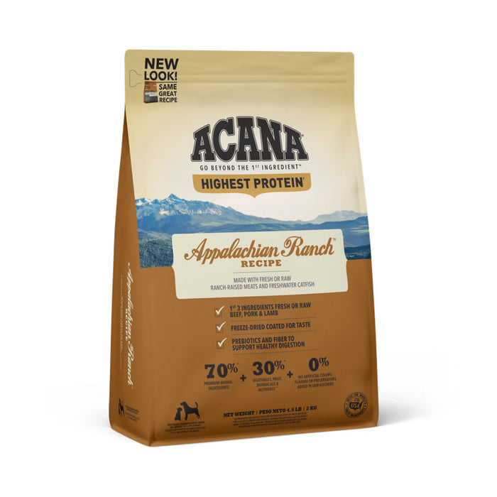 Acana Appalachian Ranch Grain Free Dog Food