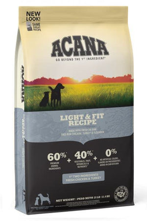 Acana Heritage Light & Fit Grain Free Dog Food