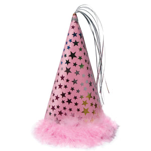 Charming Pet Birthday Hat Pink