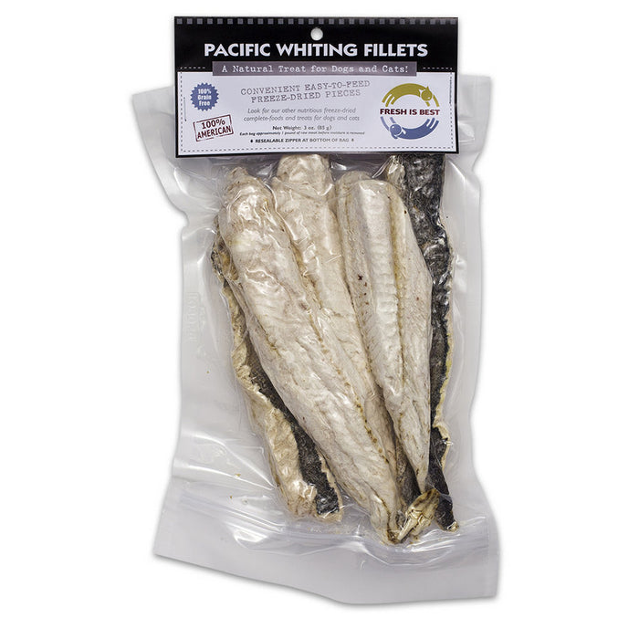 Fresh Is Best Freeze Dried Pacific Whiting Fillets