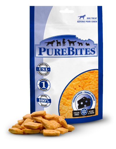 PureBites Freeze Dried Cheddar Cheese Dog Treats
