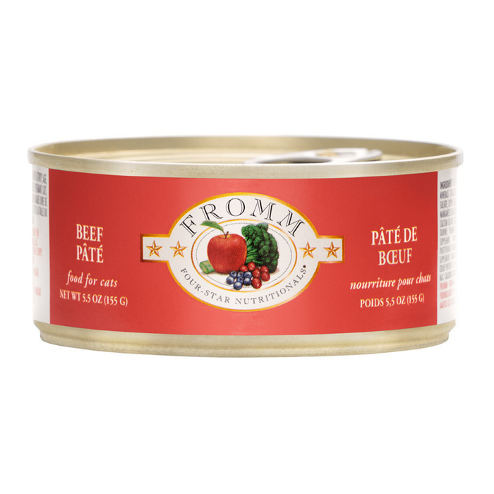 Fromm Beef Pate Canned Cat Food 5.5oz