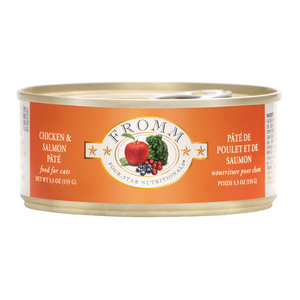 Fromm Chicken & Salmon Pate Canned Cat Food 5.5oz