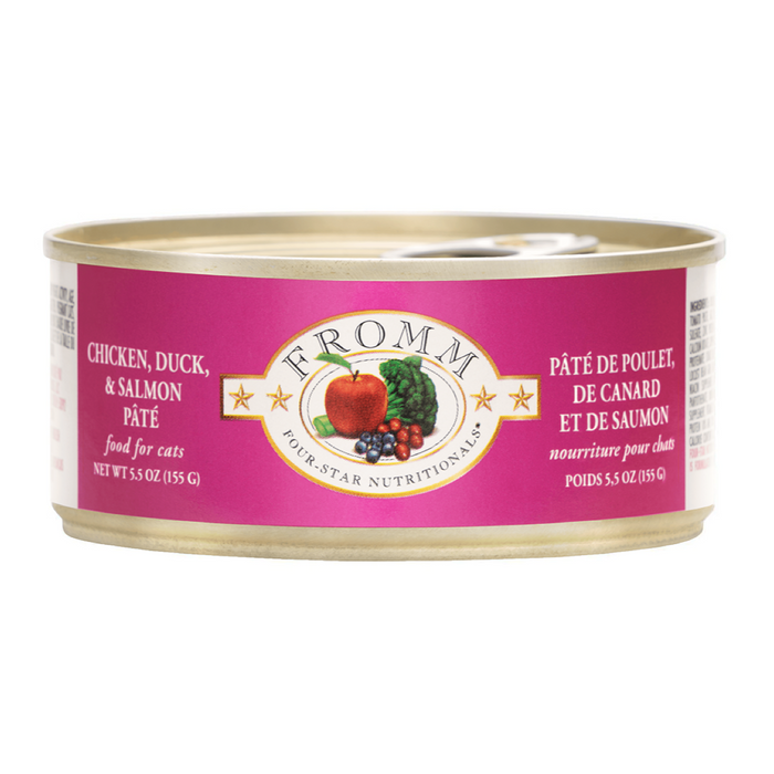 Fromm Chicken Duck & Salmon Pate Can 5.5oz