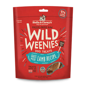 Stella & Chewy's Wild Weenies Freeze-Dried Lamb Dog Treats 3.25oz