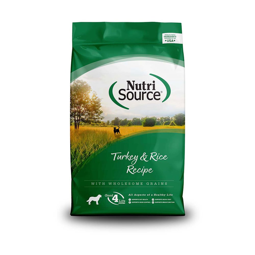 NutriSource Turkey Rice Recipe Dog Food Furly s Pet Supply