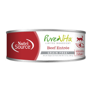 PureVita Limited Ingredient Grain Free Beef Entree 5.5oz