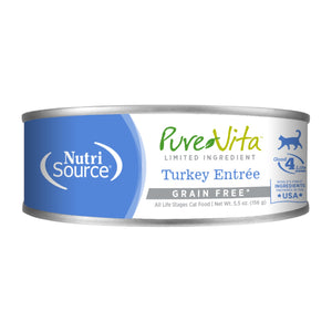 PureVita Limited Ingredient Grain Free Turkey Entree 5.5oz
