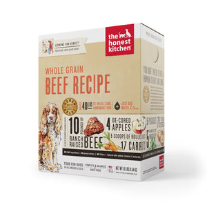 The Honest Kitchen Dehydrated Whole Grain Beef Recipe (Verve)